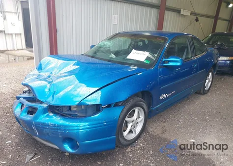 1998 Pontiac Grand Prix Gt from USA, damaged, VIN 1G2WP1218WF309100